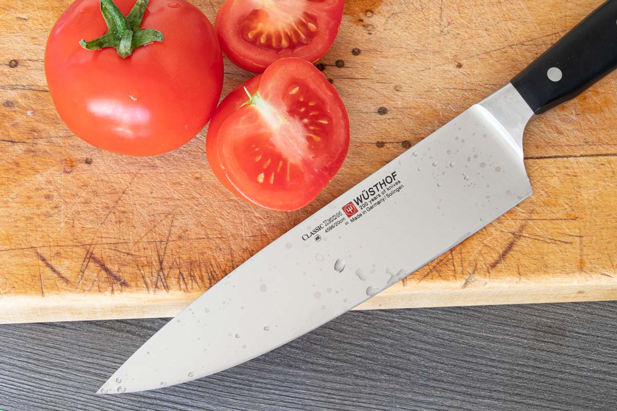 kockkniv för tomater