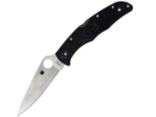 typer av slipningar - kniv spyderco platt slipning - knifestock