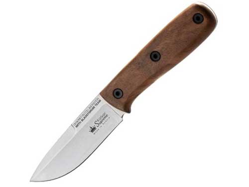 typer av slipningar - kniv Kizlyar Supreme Colada ihålig slipning - knifestock